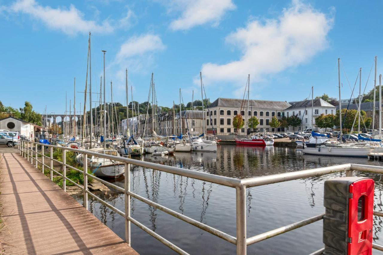 Ferienwohnung Domaine De Pharaon Morlaix Exterior foto