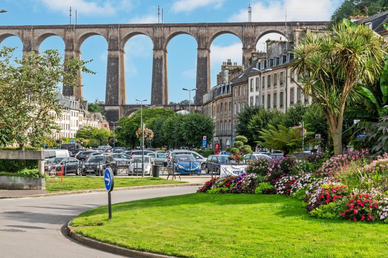 Ferienwohnung Domaine De Pharaon Morlaix Exterior foto